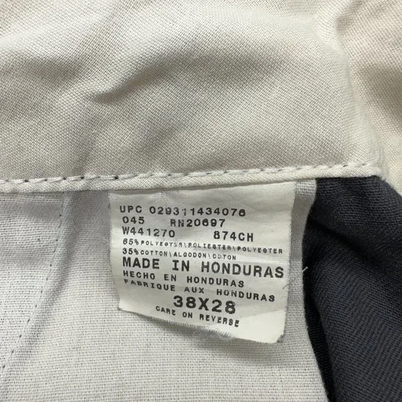 Dickies 874 Original Fit Dark Grey Pants (38x28) - Picture 9 of 9